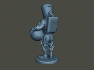 donald trump astronaut Modello di stampa 3D
