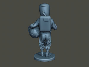 donald trump astronaut Modello di stampa 3D