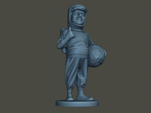 donald trump astronaut Modello di stampa 3D
