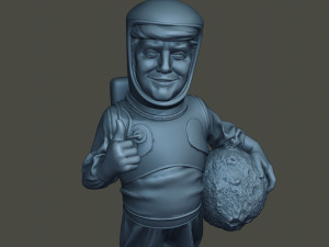 donald trump astronaut Modello di stampa 3D
