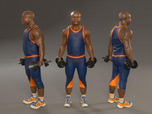 fitness male abl 31400001 3D Model