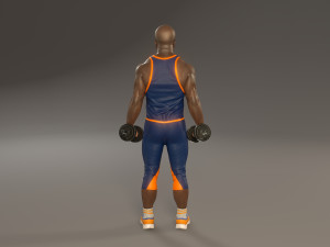 fitness male abl 31400001 3D Model