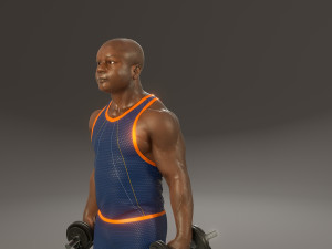 fitness male abl 31400001 3D Model