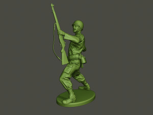 american soldier ww2 grenade a1 Modèles 3D en vedette