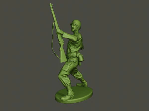 american soldier ww2 grenade a1 3D Print Model