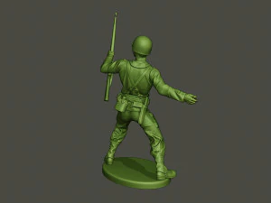 american soldier ww2 grenade a1 3D Print Model