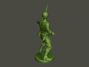 american soldier ww2 grenade a1 Modèles 3D en vedette