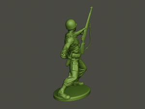 american soldier ww2 grenade a1 Modèles 3D en vedette
