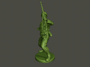 american soldier ww2 grenade a1 Modèles 3D en vedette