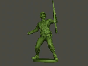 american soldier ww2 grenade a1 3D Print Model
