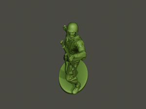 american soldier ww2 grenade a1 Modèles 3D en vedette