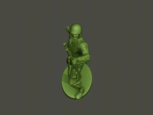 american soldier ww2 grenade a1 3D Print Model