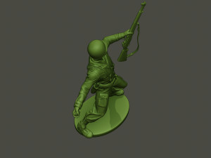 american soldier ww2 grenade a1 Modèles 3D en vedette