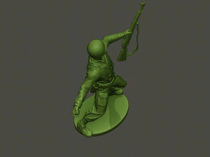 american soldier ww2 grenade a1 3D Print Model