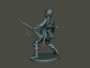 german soldier ww2 grenade g1 3D Print Model
