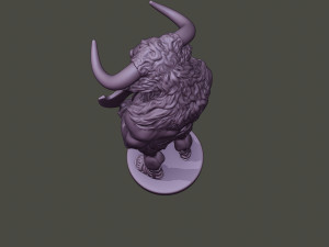 minotaur warrior guard two axes 3D Принт Модель