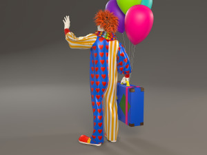 clown male acc 2130 002 3D Model
