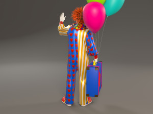 clown male acc 2130 002 3D Model