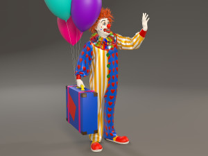 clown male acc 2130 002 3D Model