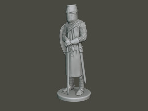 knight templar stand t1 3D 프린트 모델