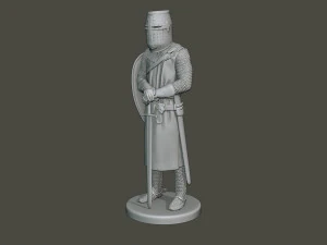 knight templar stand t1 3D Print Model
