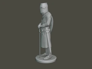 knight templar stand t1 3D Print Model