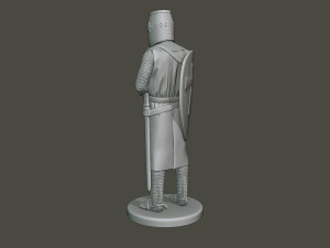 knight templar stand t1 3D 프린트 모델