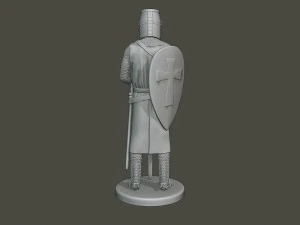 knight templar stand t1 3D Print Model