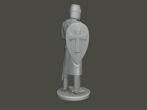 knight templar stand t1 3D 프린트 모델