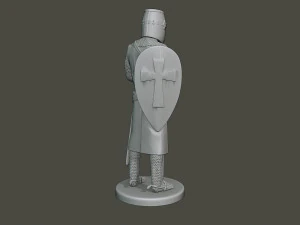 knight templar stand t1 3D Print Model