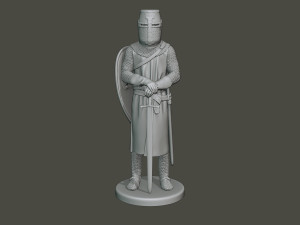 knight templar stand t1 3D 프린트 모델
