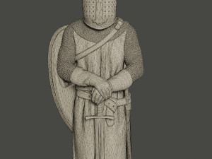 knight templar stand t1 3D 프린트 모델