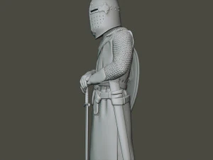 knight templar stand t1 3D Print Model