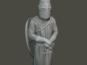 knight templar stand t1 3D 프린트 모델
