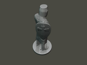 knight templar stand t1 3D 프린트 모델