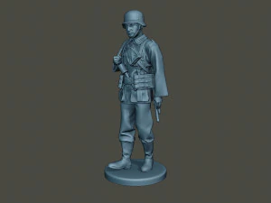 german soldier ww2 walk g2 3D Print Model