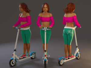 street female bcc 2130 001 3D Model
