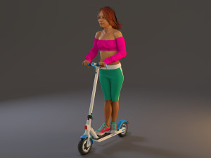 street female bcc 2130 001 3D Модель