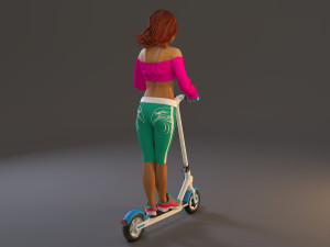 street female bcc 2130 001 3D Модель