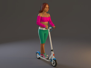 street female bcc 2130 001 3D Модель