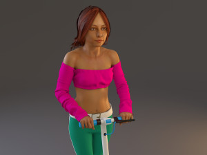 street female bcc 2130 001 3D Модель