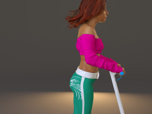 street female bcc 2130 001 3D Модель