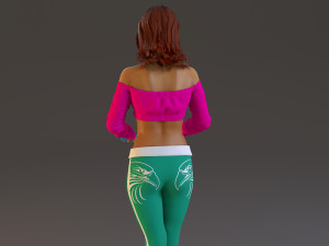 street female bcc 2130 001 3D Модель