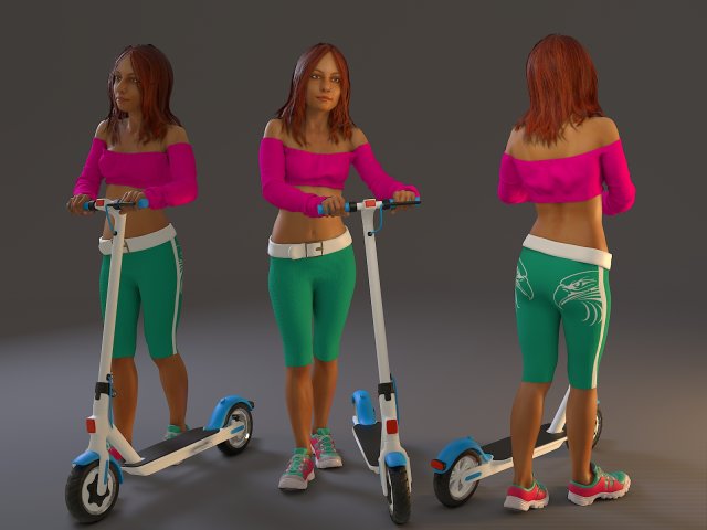 street female bcc 2130 002 Modello 3D .c4d .max .obj .3ds .fbx .stl .blend 