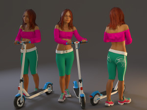 street female bcc 2130 002 3D Model