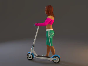 street female bcc 2130 002 3D Model