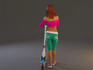street female bcc 2130 002 3D Model