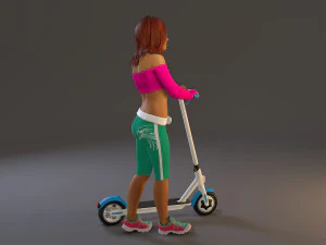 street female bcc 2130 002 3D Model