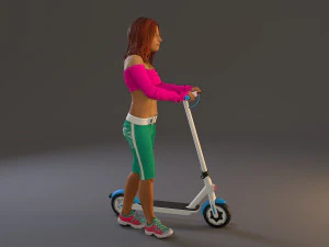 street female bcc 2130 002 3D Model