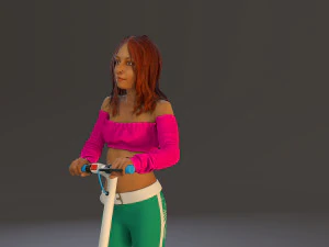 street female bcc 2130 002 3D Model